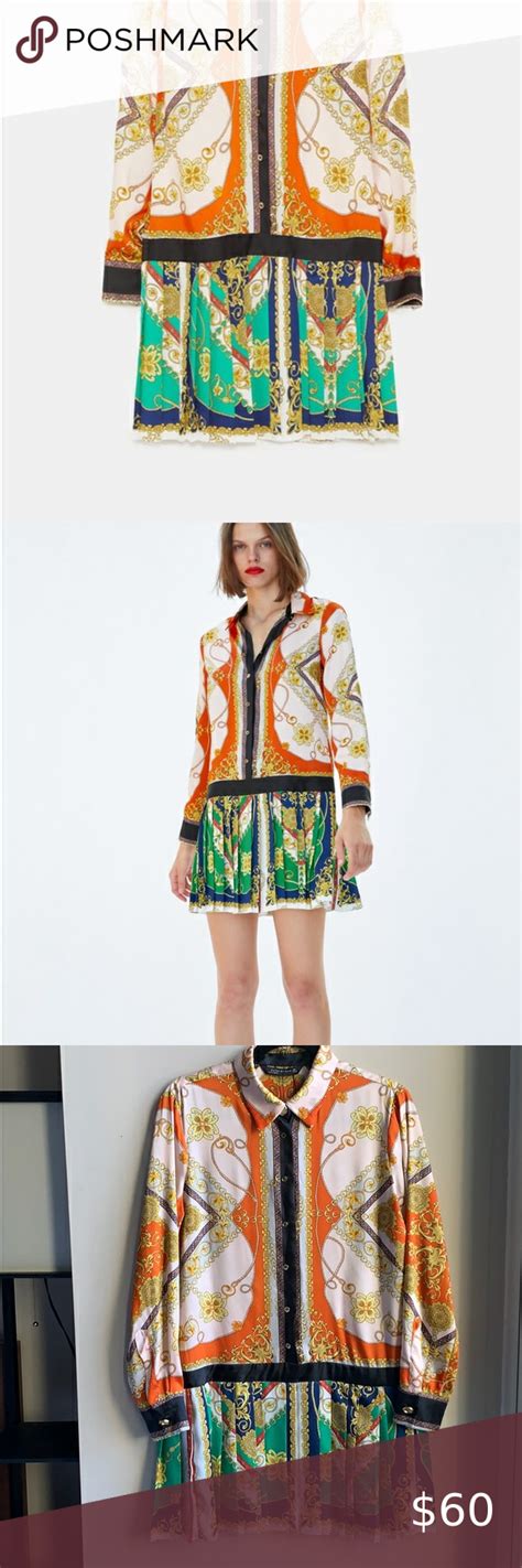zara versace style shirt